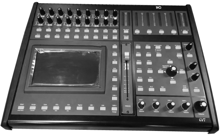 Микшерный пульт ITC TS-20PD-4 цифровой микшер